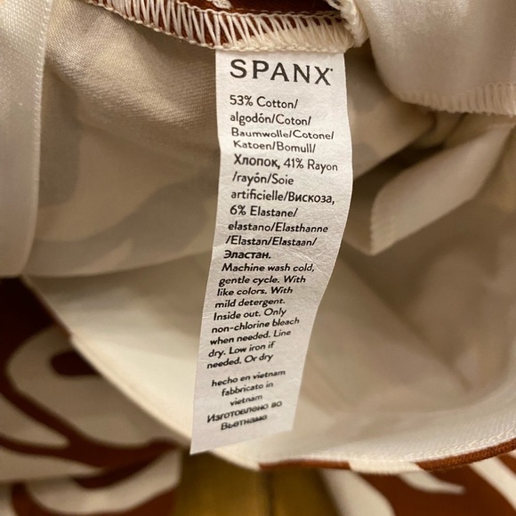 SPANX Women’s Zebra On The Go Ankle Animal Print Fitted Pants NEW Medium - Picture 11 of 15